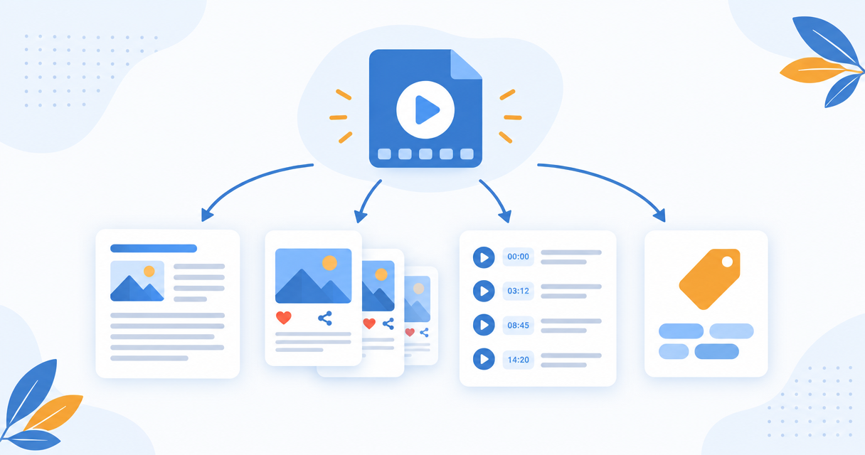 How to Turn a Video into Content: The Complete Guide (2026)