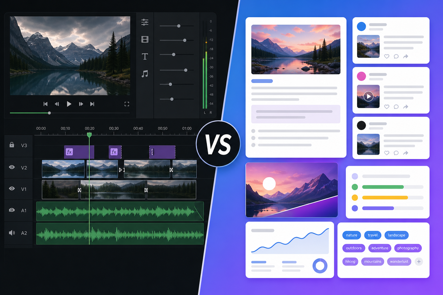 Pixelion vs Descript: Content Engine or Video Editor?