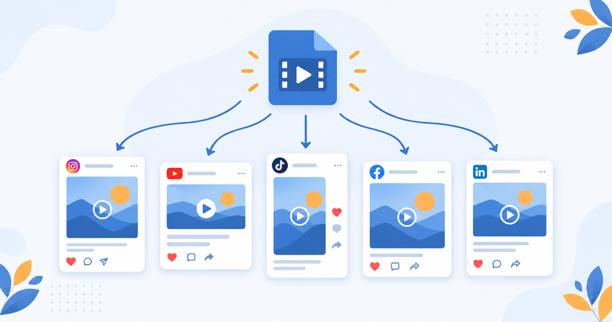 How to Turn One Video into a Week of Social Posts